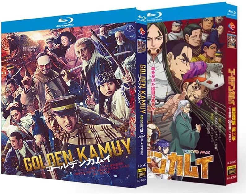 ゴールデンカムイ」 シーズン1～4 TV完全版+OAD+実写映画] 完全版5枚